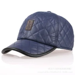 Spring Winter Men Caps Vintage Leather Dad Hat Gorras Patch Green Custom Logo Sports Trucker Hats