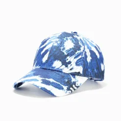 Outdoor Fashion Custom Logo Women Printed Tie Dye Baseball Cap