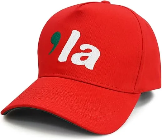 MAPKA Baseball Cap with Tricolor Arrow Logo, White, Adjustable Fit
