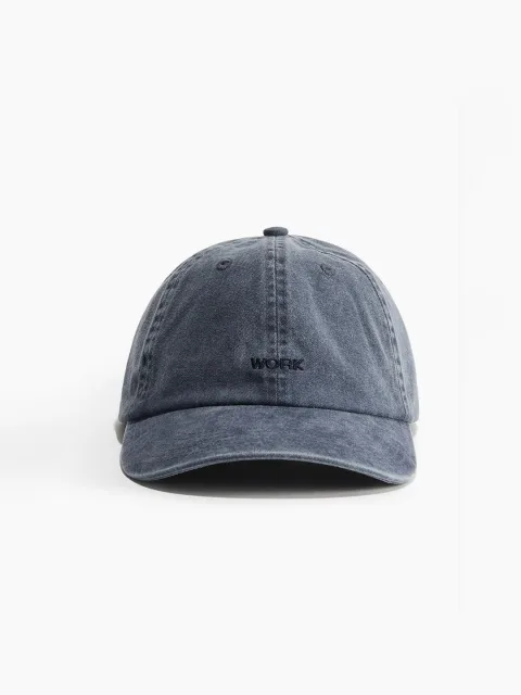 H&M Embroidered-Motif Cotton Cap
