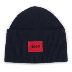 HUGO Men Cotton Beanie