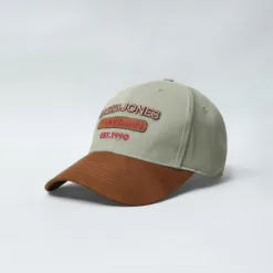 Jack & Jones Embroidered Pure Cotton Baseball Cap