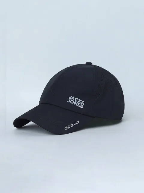 Jack & Jones Men Cotton Embroidered Baseball Cap