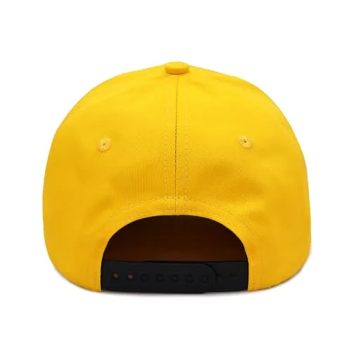 MAPKA Venezuela Flag Baseball Cap, Yellow Cotton, Embroidered Design, Adjustable